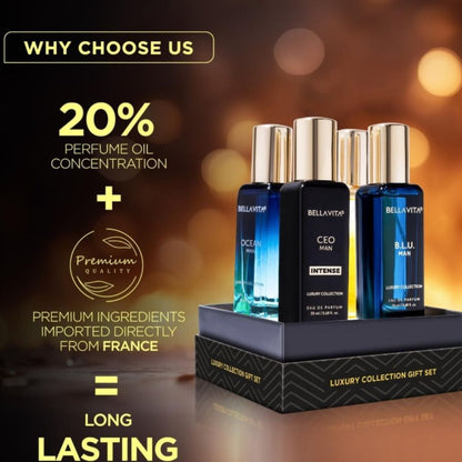 Bellavita Luxury Collection Eau De Parfum Gift Set For Him