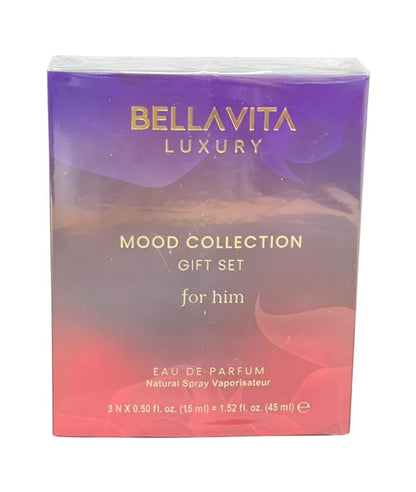 Bellavita Luxury Collection Mood Eau De Parfum Gift Set For Him