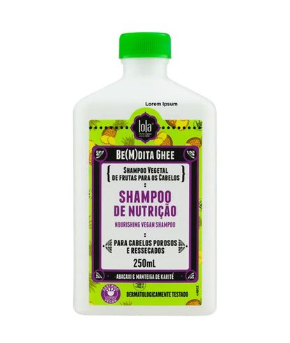Lola Cosmetics Bemdita Ghee Abacaxi Manteiga De Karite Nourishing Vegan Shampoo
