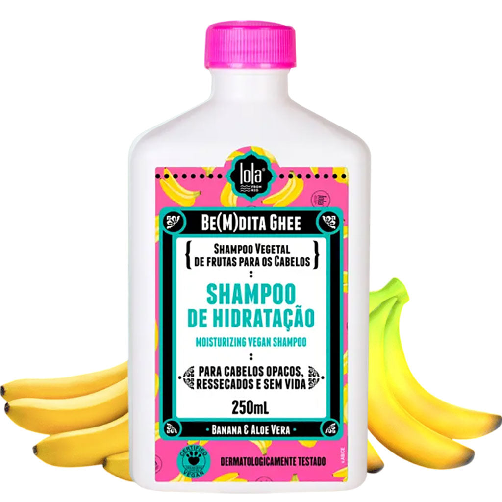 Lola Cosmetics Bemdita Ghee Banana And Aloe Vera Moisturizing Vegan Shampoo