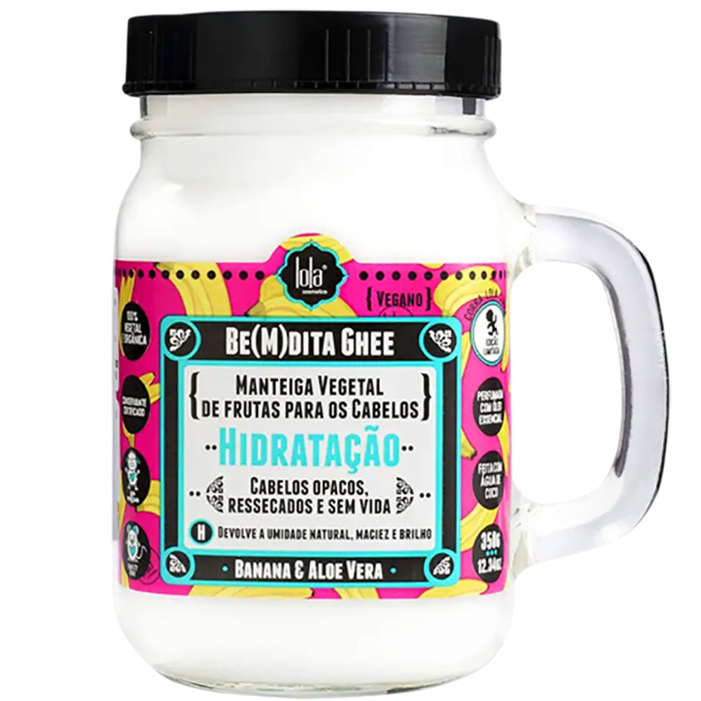 Lola Cosmetics Bemdita Ghee Hidratacao Moisturizing Vegan Hair Butter