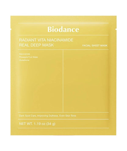 Biodance Radiant Vita Niacinamide Real Deep Mask