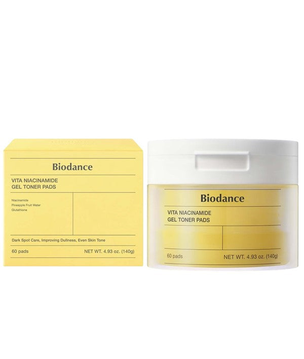Biodance Vita Niacinamide Gel Toner Pads