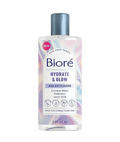 Biore Hydrate And Glow AHA Exfoliator