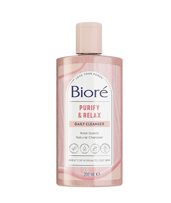 Biore Purify And Relax Daily Cleanser