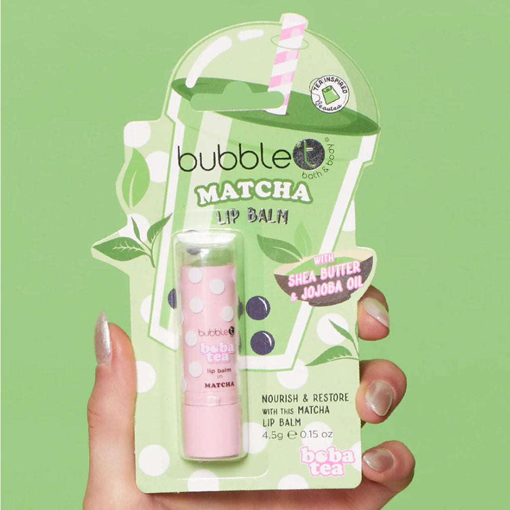 Bubble T Cosmetics Boba Tea Matcha Lip Balm