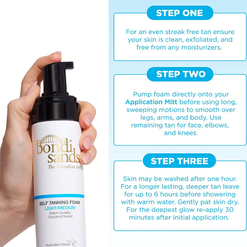 Bondi Sands  Self Tanning Foam Light Medium