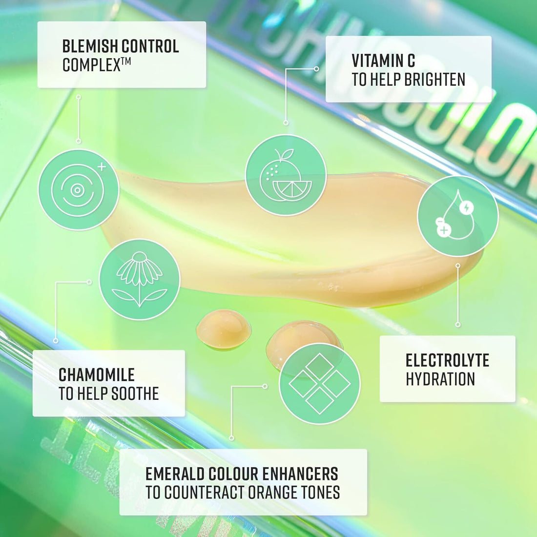 Bondi Sands Technocolor Olive Tone Self Tanning Face Serum in 50ml bottle, moisturizing face care product with natural olive tint.