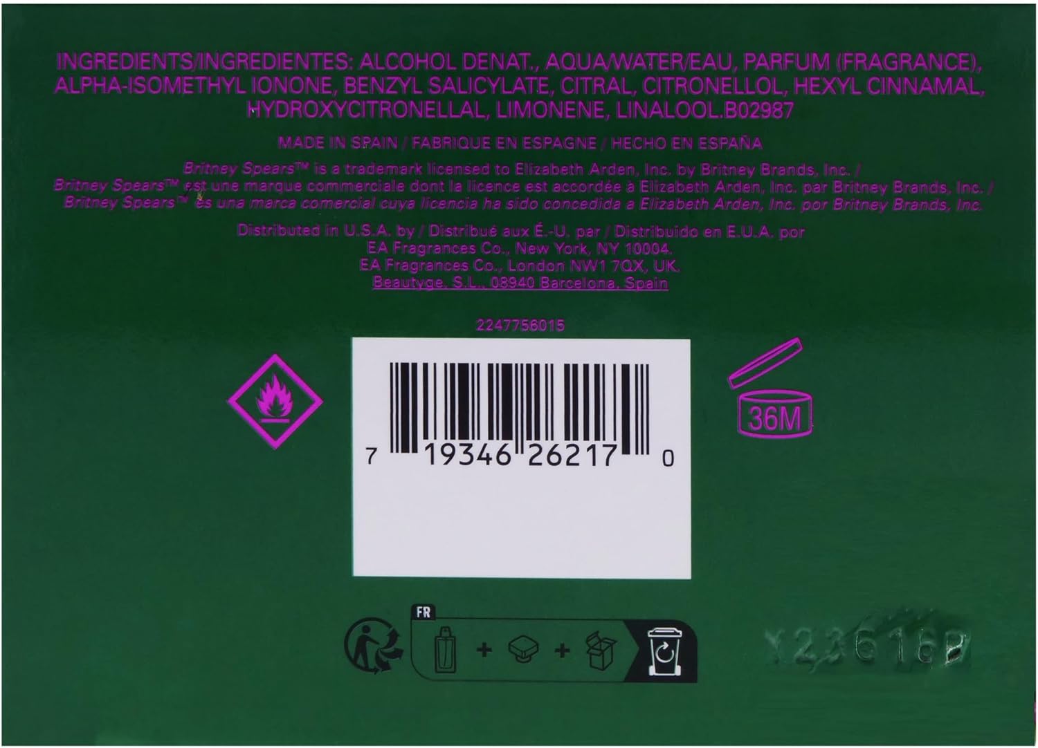 Britney Spears Jungle Fantasy Eau De Toilette