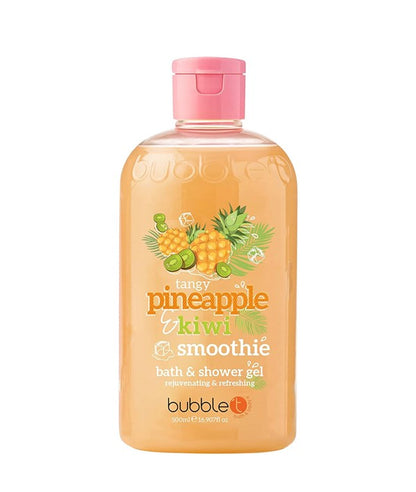 Bubble T Cosmetics Tangy Pineapple And Kiwi Smoothie Bath And Shower Gel