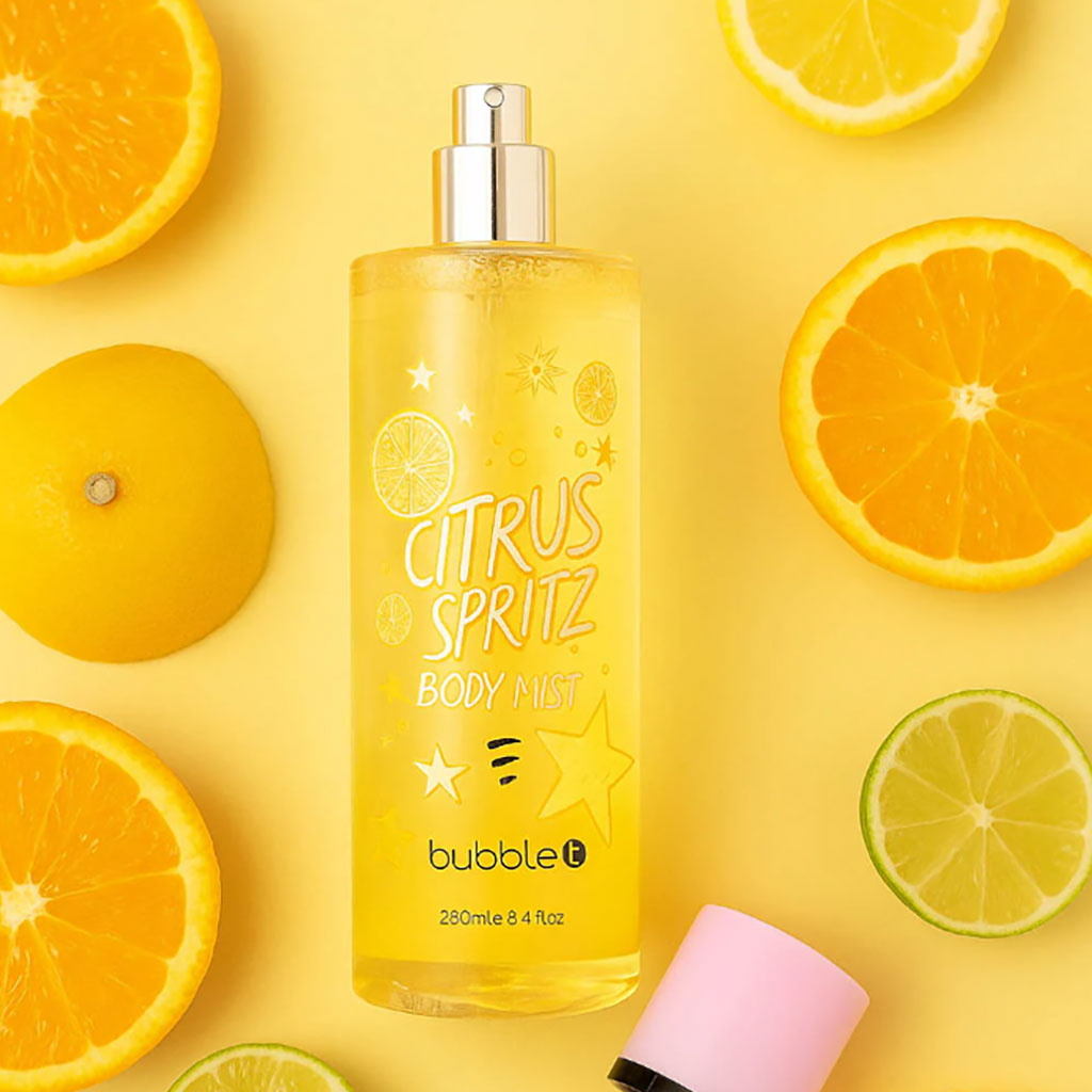 Bubble T Cosmetics Citrus Spritz Body Mist