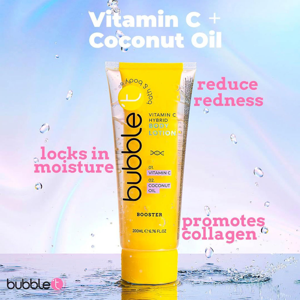 Bubble T Cosmetics Vitamin C Hybrid Booster Body Lotion