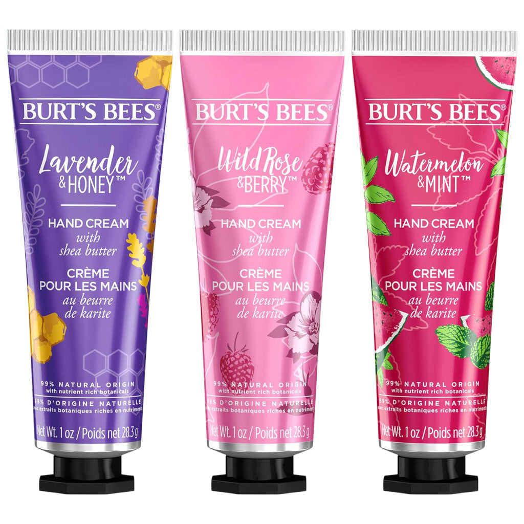 Burts Bees Hand Cream Trio Gift Set