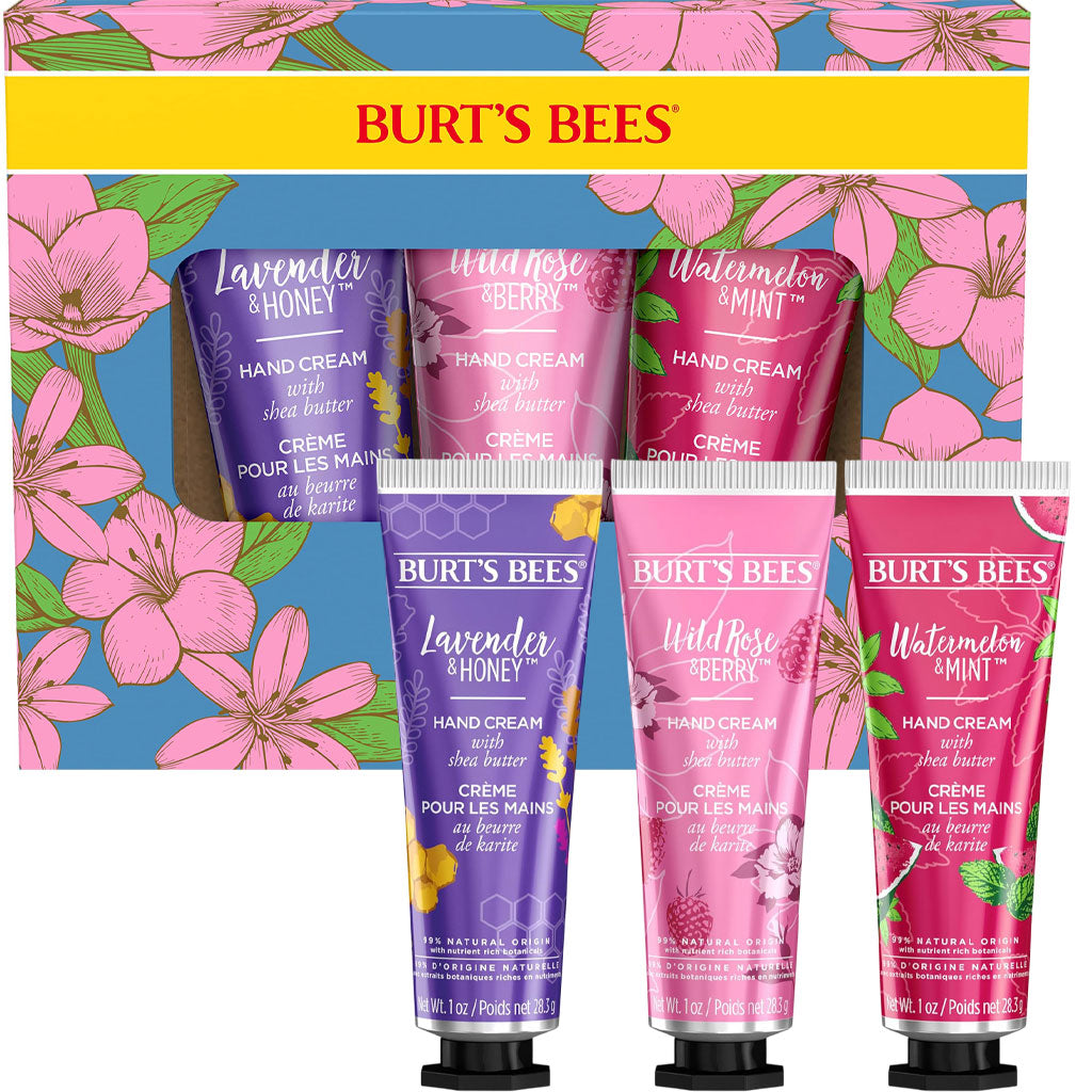 Burts Bees Hand Cream Trio Gift Set