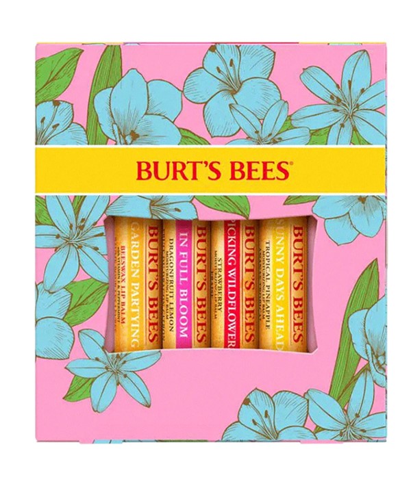 Burts Bees In Full Bloom Lip Balm Set