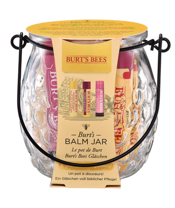 Burts Bees Lip Balm Jar Gift Set