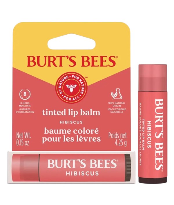 Burts Bees  Tinted Lip Balm Hibiscus