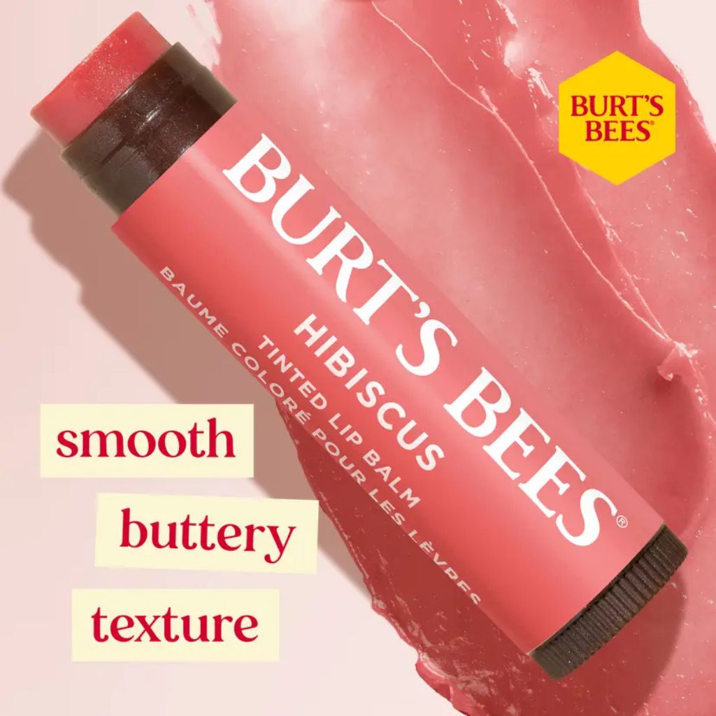 Burts Bees  Tinted Lip Balm Hibiscus
