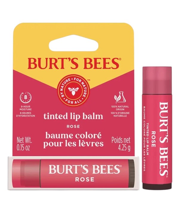 Burts Bees  Tinted Lip Balm Rose