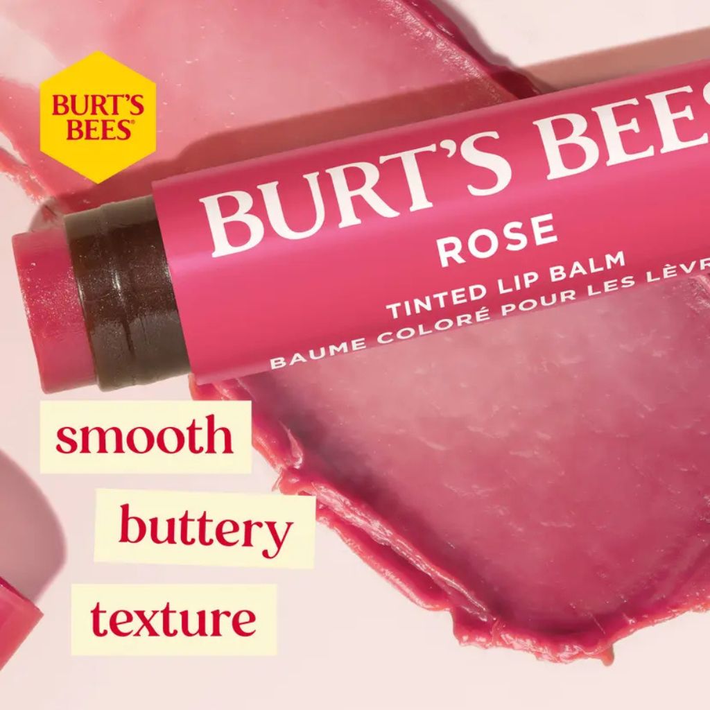 Burts Bees  Tinted Lip Balm Rose
