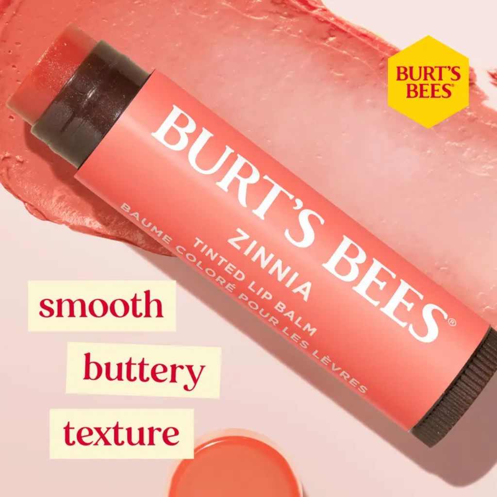 Burts Bees  Tinted Lip Balm Zinnia