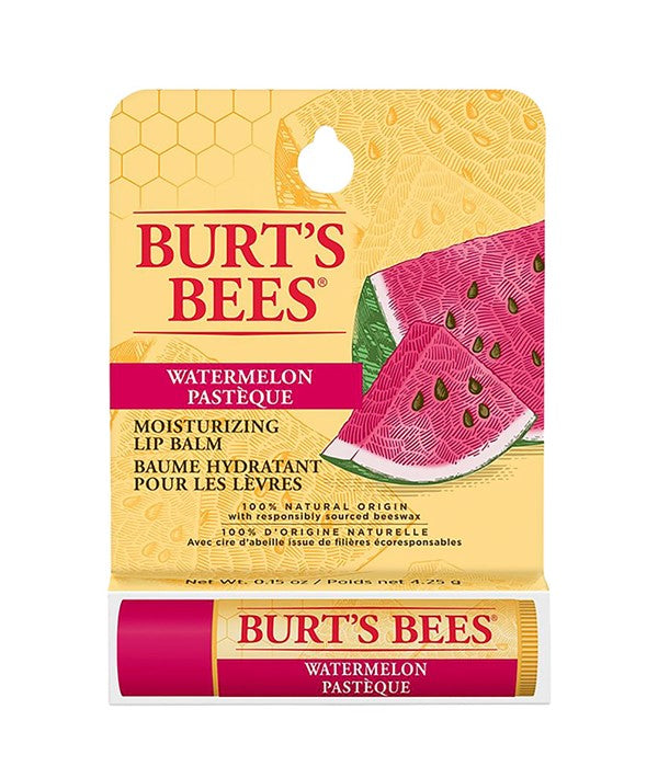 Burts Bees Watermelon Moisturizing Lip Balm
