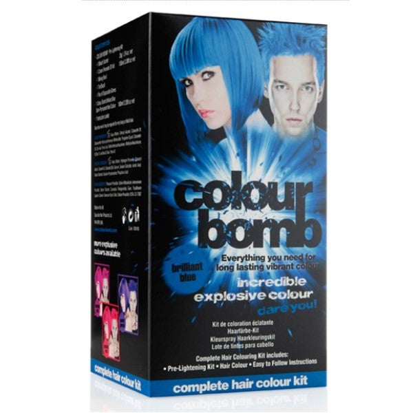 Colour Bomb  Semi Permanent Hair Colour Brilliant Blue