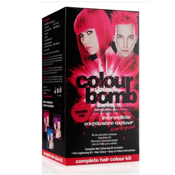 Colour Bomb  Semi Permanent Hair Colour Passion Red