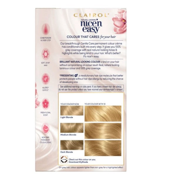 Clairol Nice N Easy Creme Permanent Colour 8 Medium Blonde