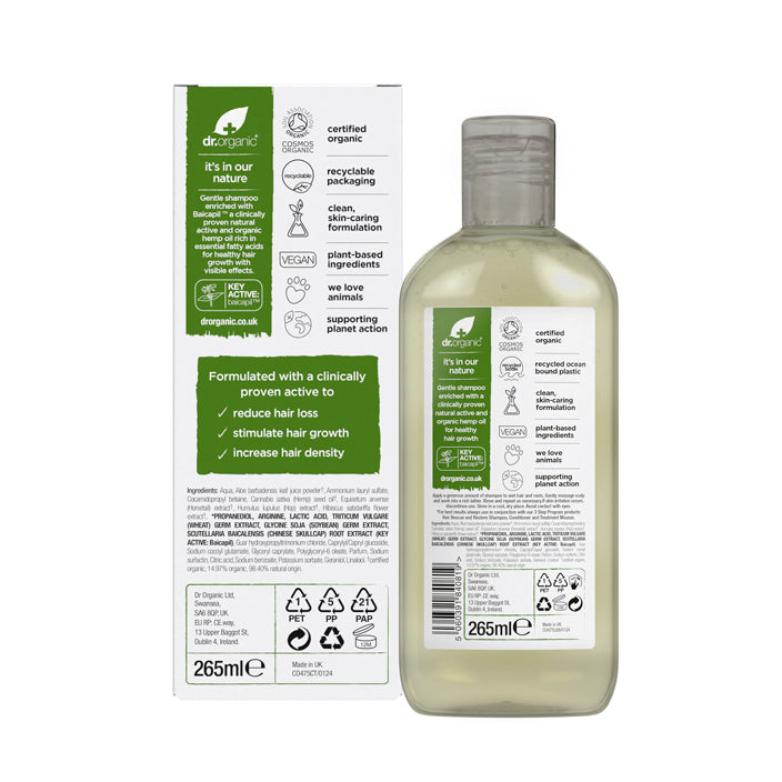 Bioactive Haircare Bio-Hanföl-Rettungsshampoo