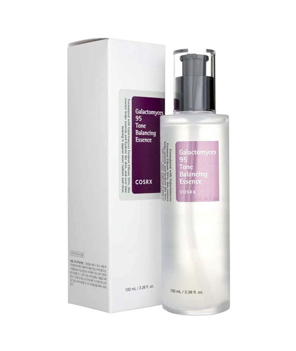 COSRX Galactomyces 95 Tone Balancing Essence K Beauty toner bottle and packaging