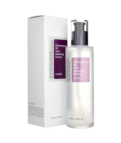 COSRX Galactomyces 95 Tone Balancing Essence K Beauty toner bottle and packaging