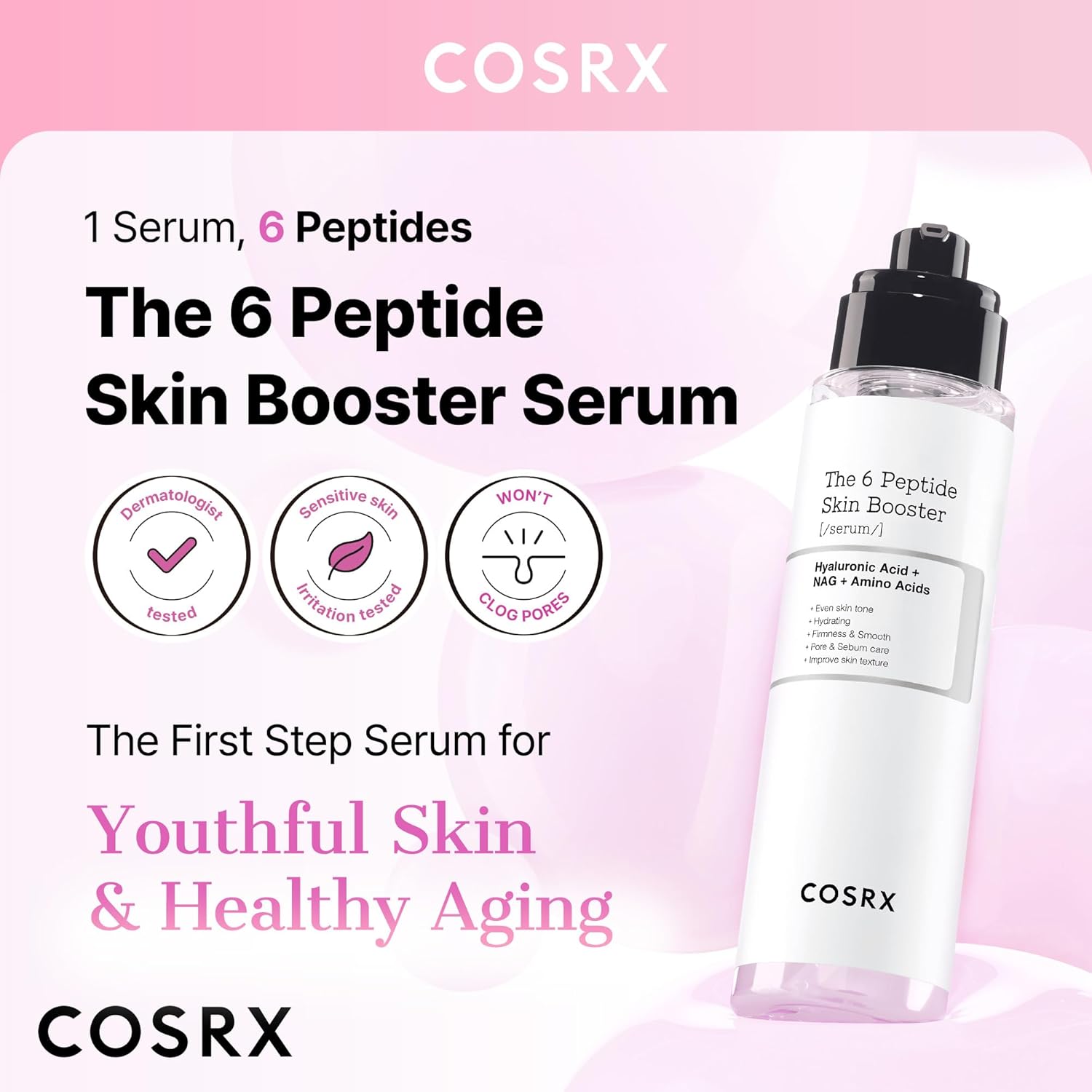 COSRX The 6 Peptide Skin Booster Serum