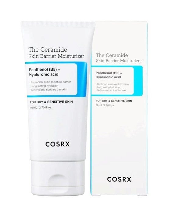 COSRX The Ceramide Skin Barrier Moisturizer K Beauty moisturiser jar package