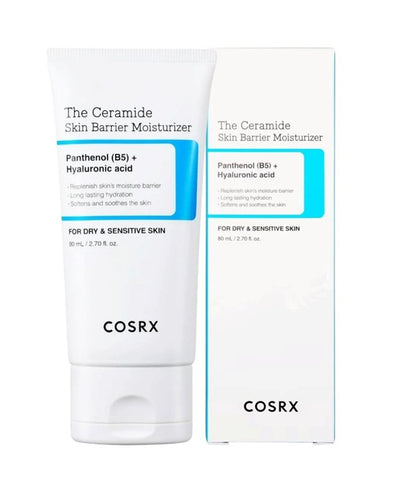 COSRX The Ceramide Skin Barrier Moisturizer K Beauty moisturiser jar package