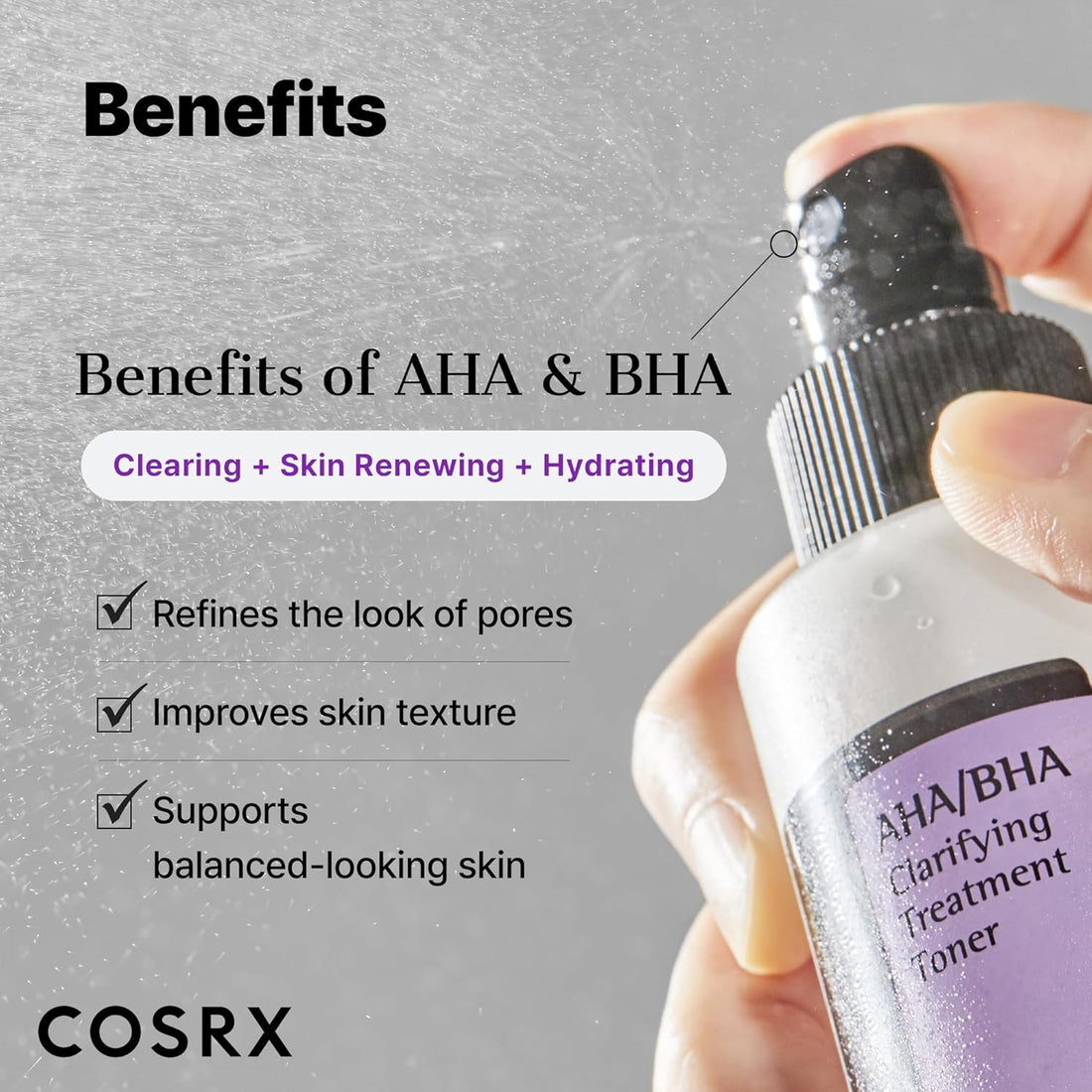 COSRX AHA BHA Clarifying Treatment Toner