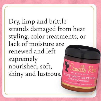 Camille Rose Naturals Buriti Nectar Repair Cholesterol Treatment