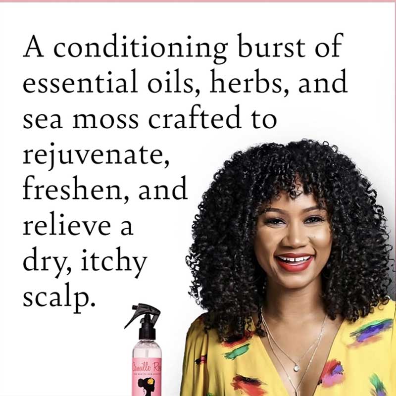 Camille Rose Naturals Mint Condition Braid And Scalp Spray