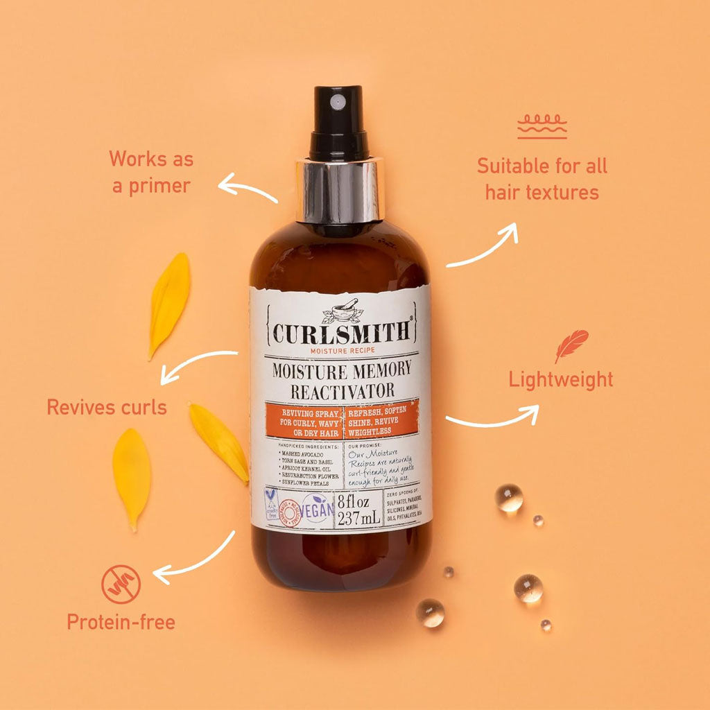 Curlsmith Moisture Memory Reactivator Reviving Spray