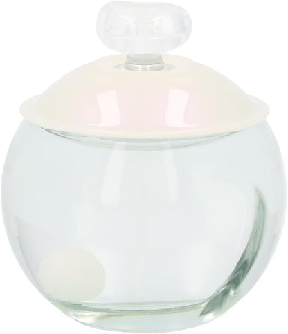 Cacharel Noa Eau De Toilette Spray for Her, elegant glass bottle with floral design, showcasing the fragrance inside.