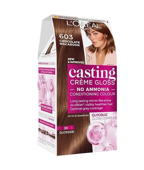 Loreal Casting Creme Gloss Conditioning Color 603 Chocolate Macaroon