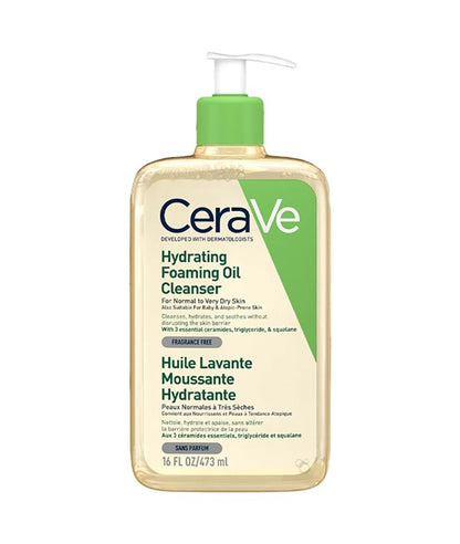 Cerave  Hydrating Foaming Oil Cleanser