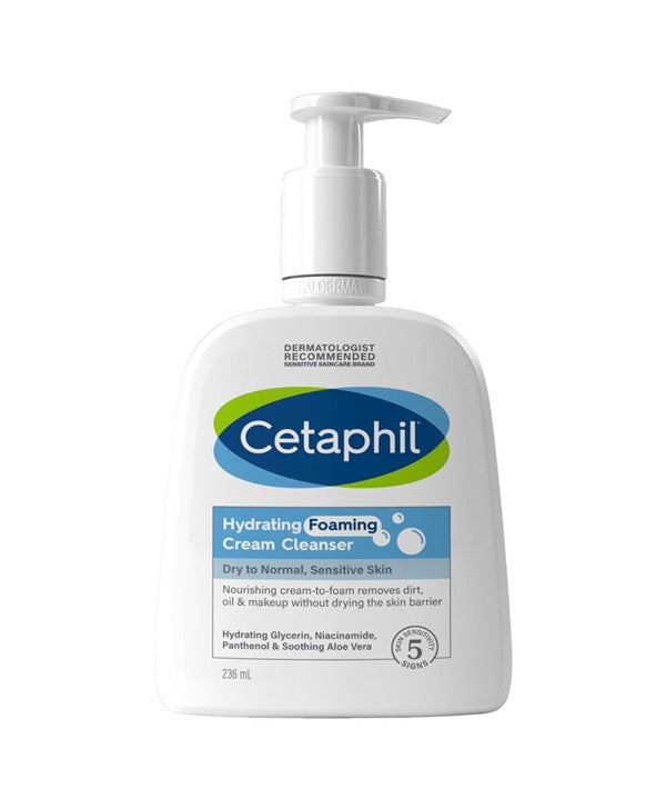 Galderma Cetaphil Hydrating Foaming Cream Cleanser