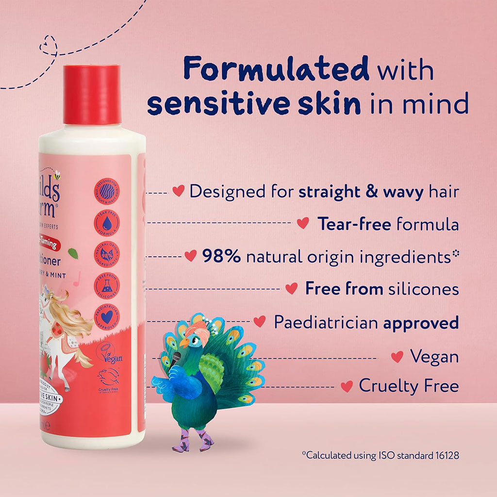 Childs Farm  Strawberry And Mint Tangle Taming Conditioner