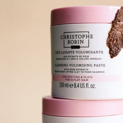 Christophe Robin Cleansing Hair Volumizing Paste With Rose Extracts