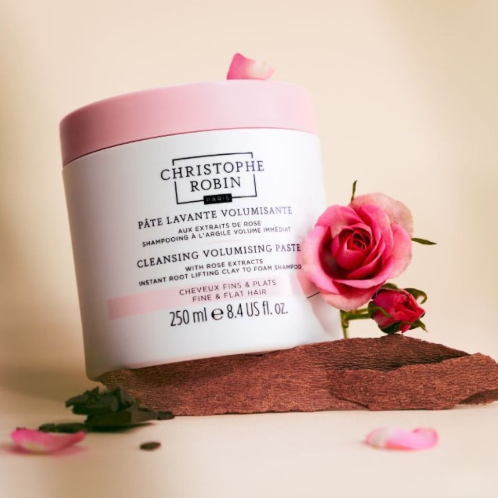 Christophe Robin Cleansing Hair Volumizing Paste With Rose Extracts