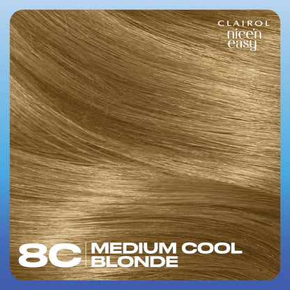 Clairol Nice N Easy Creme Permanent Colour 8C Medium Cool Blonde