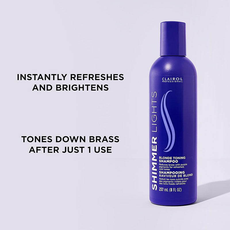 Clairol Shimmer Lights Blonde Toning Shampoo