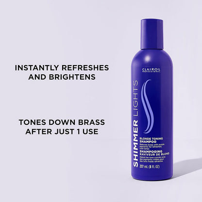 Clairol Shimmer Lights Blonde Toning Shampoo