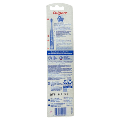 Colgate Kids battery-powered Sonic toothbrush for children, featuring colorful design and small brush head for gentle dental care.